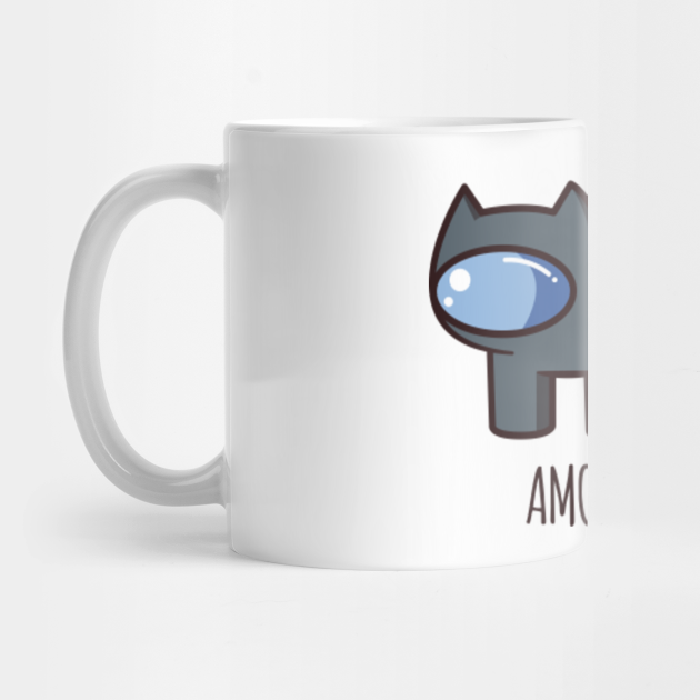 Among Us black cat - Among Us - Mug | TeePublic